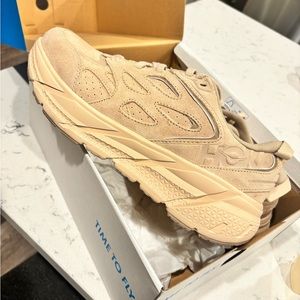 HOKA suede Cliftons NWT